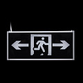 Fire emergency sign light evacuation light safety exit passage sign