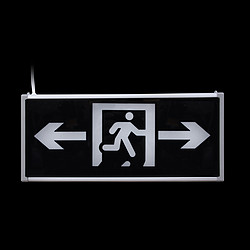 Fire emergency sign light evacuation light safety exit passage sign