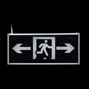 Fire emergency sign light evacuation light safety exit passage sign