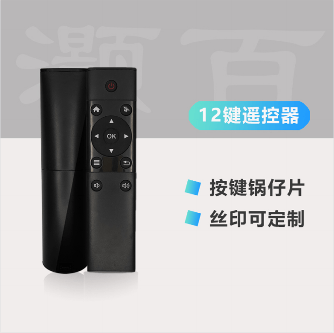 12 keys remote control intelligent player