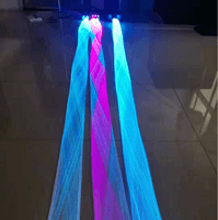 Optical fiber net light