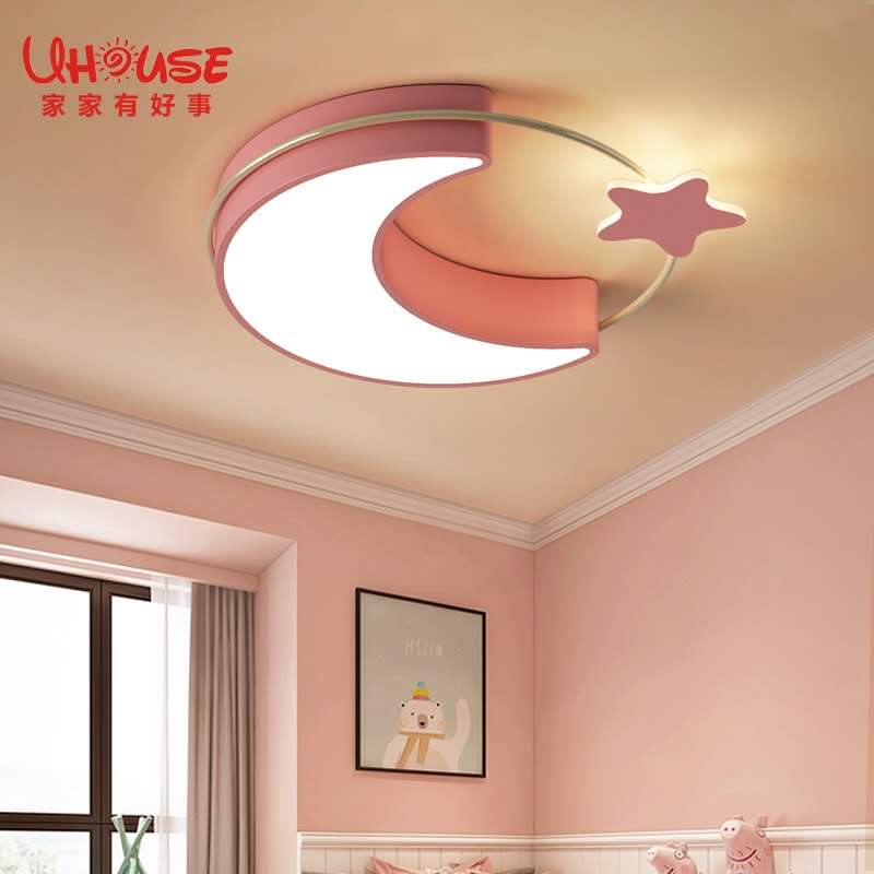 Children's bedroom cartoon modern simple creative LED ceiling light
