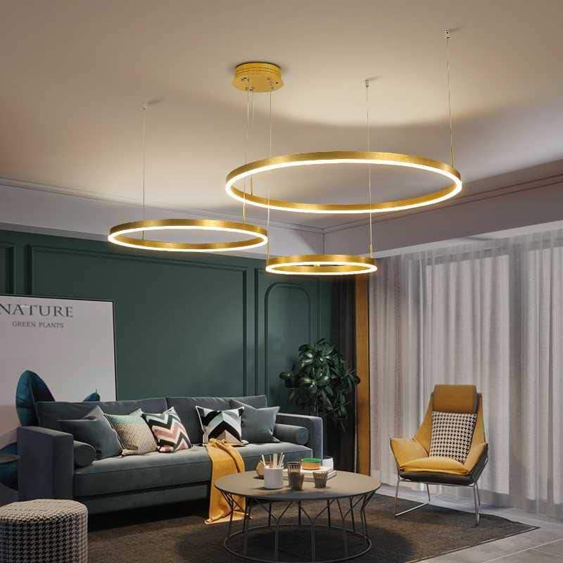 Nordic modern simple creative personality light luxury dining room chandelier