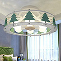 Creative cartoon personality room bedroom Christmas tree LED ceiling light