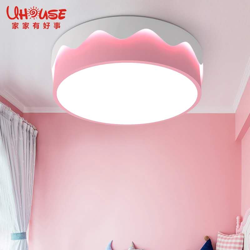 Creative cute children bedroom LED cake feature personality lighting ceiling light