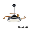 Nordic modern bedroom home ceiling bedroom dining room fan light