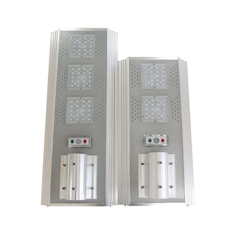 Outdoor highlighted human body sensing road lighting LED street lamp head