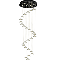 Stair Atrium Ceiling Crystal lamp