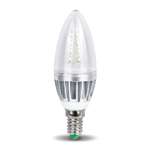 Aluminum LED Candle Bulb