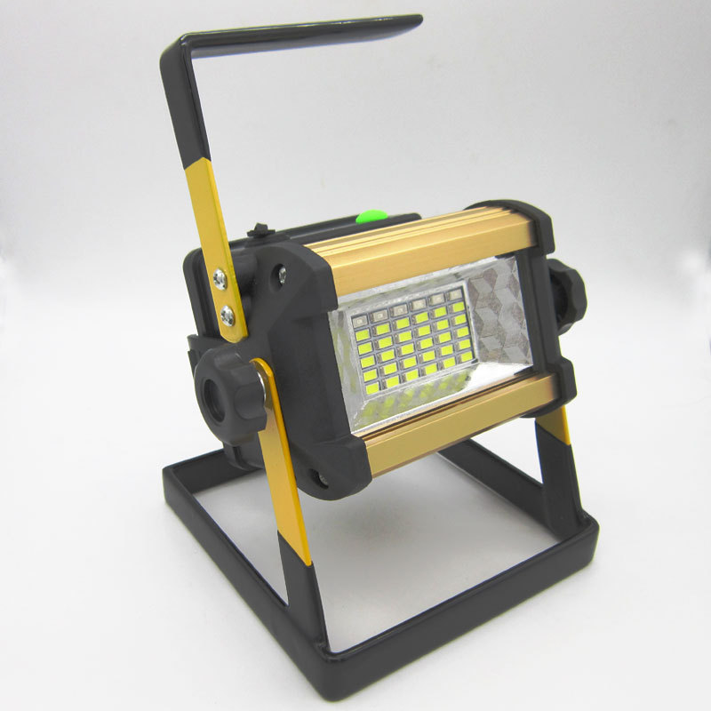 Mobile advertising site emergency charging LED projection lamp