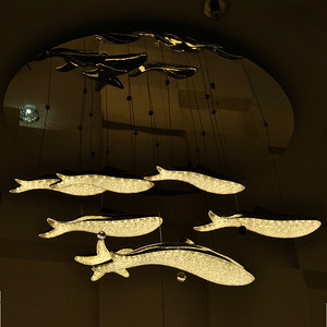 Chandelier,Household Lighting,Whale