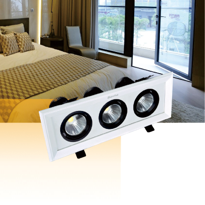 Down Light,Outdoor Lighting,Bean Gallbladder Lamp,Bedroom,Anticorrosion,3*10W,3*15W,3*20W