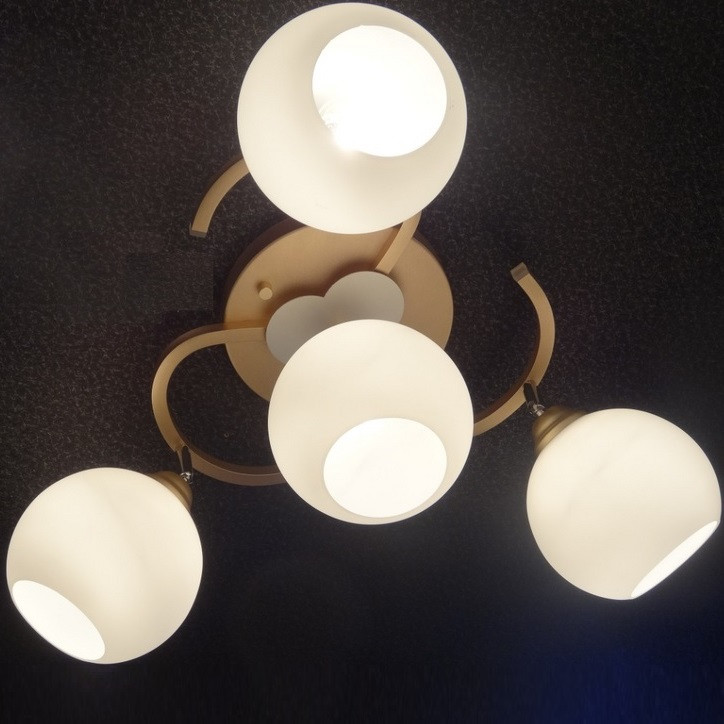 Ceiling Lamp,Chandelier,Simple,Four Heads