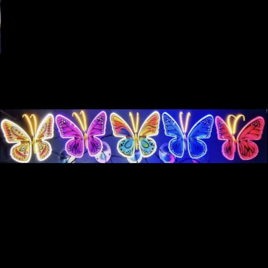 Outdoor park lawn lighting LED butterfly decorative landscape lights