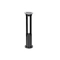 Modern simple outdoor garden community villa round solar lawn light