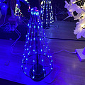 RGB holiday ambience decoration remote control Christmas tree lights