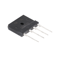 Direct plug three-phase rectifier bridge GBJ