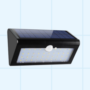 Solar-powered outdoor LED highlighting household waterproof simple smart wall lamp