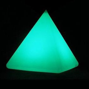 LED Triangular Pyramid,Table Lamp,Night Light
