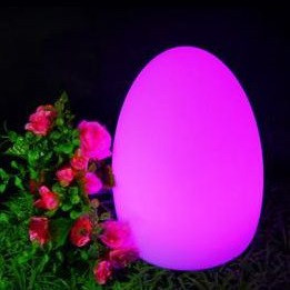 Goose Eggs Purplish Red Landscape Lamp