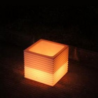 LED Small Square Night Light Table Lamp