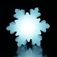 Snowflake LED Landscape Night Light