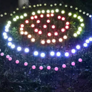 Outdoor Highlight Lawn Park LED Programmable Ball Light