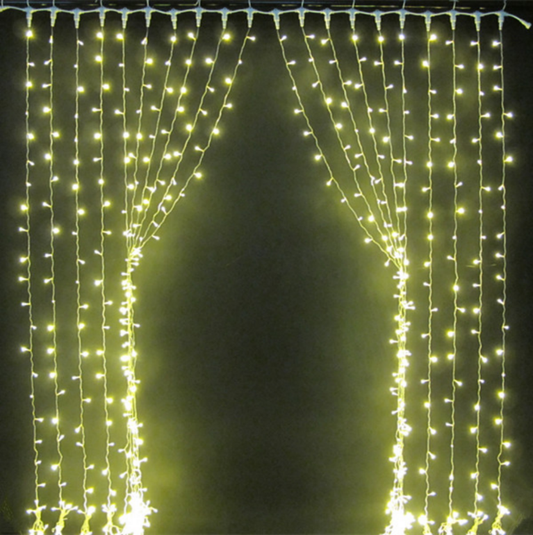 Indoor room curtain decoration LED light string