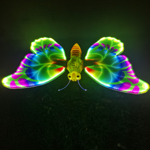 Outdoor park lawn LED dynamic butterfly landscape light