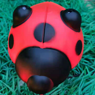 Outdoor Lawn Luminescent LED Dynamic Seven Star Ladybug Landscape Llamp