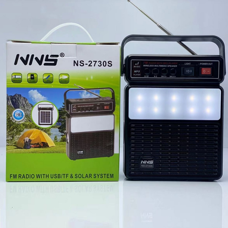 Outdoor camping portable portable solar energy audio system