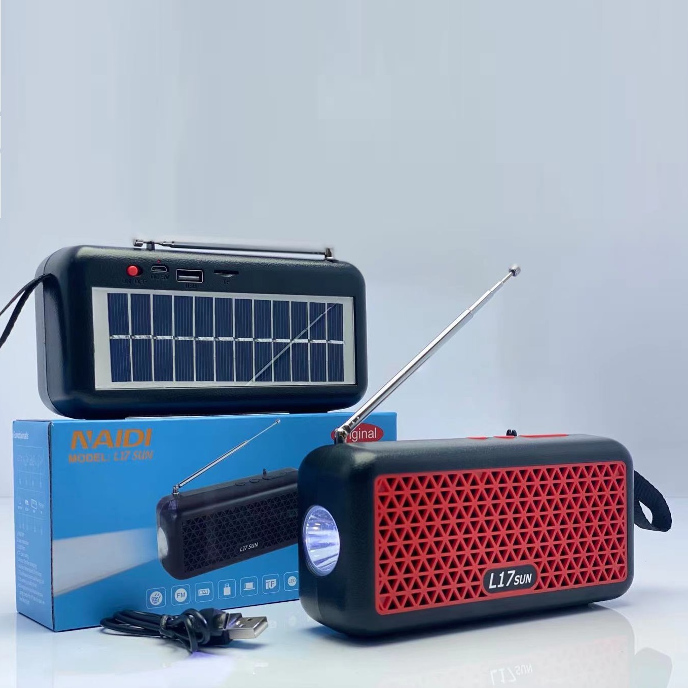 Outdoor solar lighting and sound