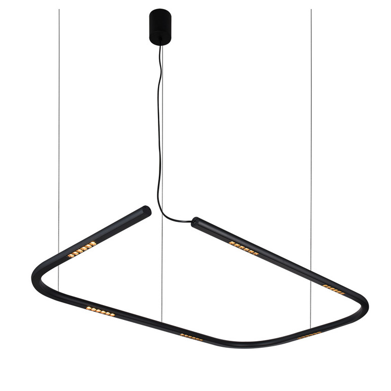 Nordic minimalist indoor gym living room LED chandelier