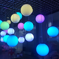 Wind color Ball,LED,Chandelier