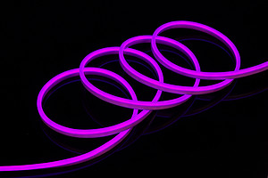 Low-voltage LED silicone flexible rainproof suit embedded soft strip