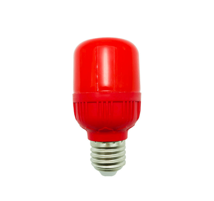 Red LED Red Lantern Screw Mount Low Power Color Bulb