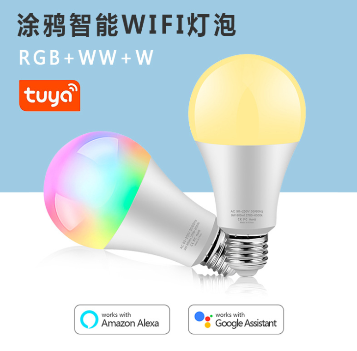 RGB graffiti smart wifi color variable color bulb