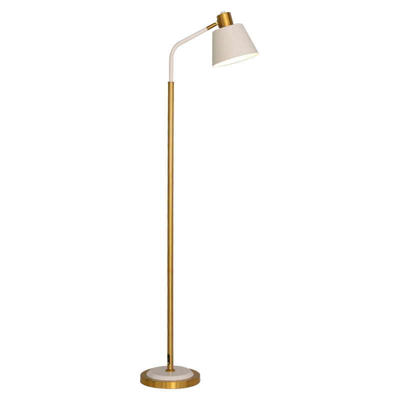 Nordic bedroom study simple light luxury postmodern vertical floor lamp