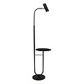 Nordic postmodern light luxury simple living room coffee table marble floor lamp