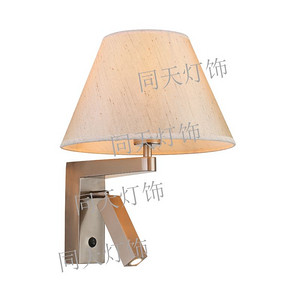 Plain hemp lampshade linen shell fabric lampshade creative wall lamp