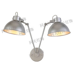 Double cover silver simple fashion color matching creative aisle wall lamp