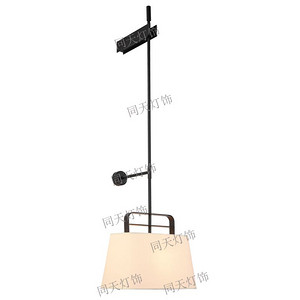 Black simple fashion color matching multifunctional creative floor lamp