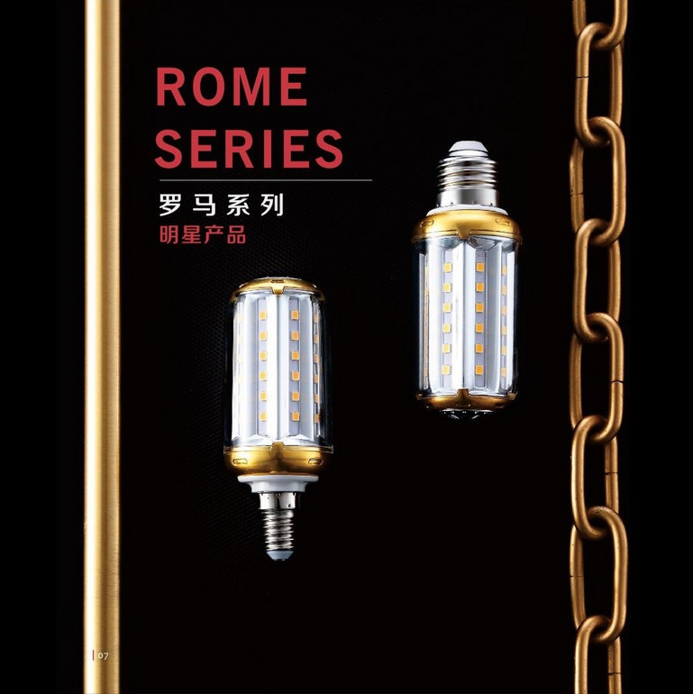 Rome /10W high light energy saving indoor LED candle bulb lamp