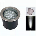 Outdoor park villa RGB lawn landscape circular LED buried lights