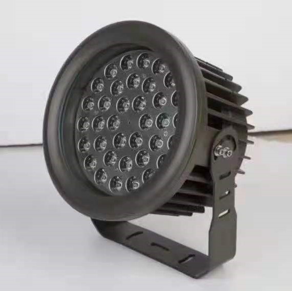 Outdoor highlight villa exterior wall site LED wheel floodlight