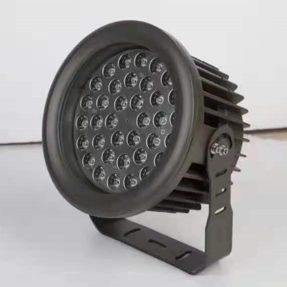 Outdoor highlight villa exterior wall site LED wheel floodlight