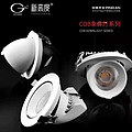 Indoor commercial clothing store hotel embedded COB elephant trunk downlight