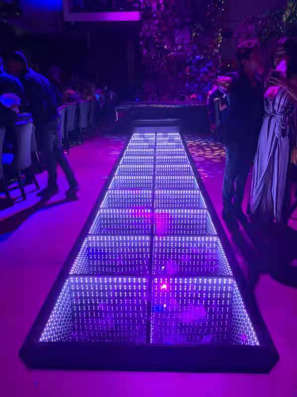 3D fashion net celebrity luminous restaurant mall abyss underground lights