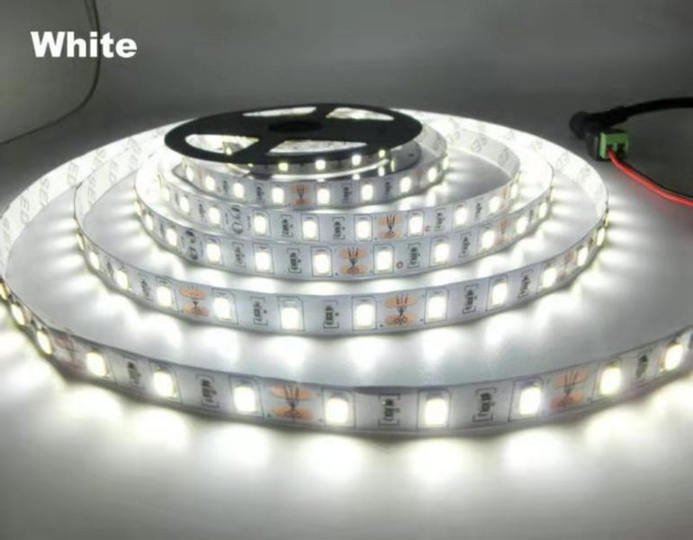 LED white light brightening super bright jewelry showcase hard light bar