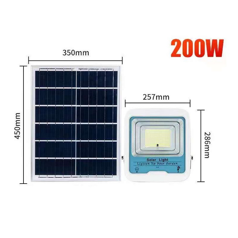 Outdoor high light solar power 200W projection lamp